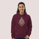 Sweat à capuche écologique Raglan Femme